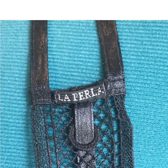 La Perla super rare, tie back, black, lace choker - Picture 4 of 4